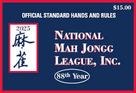 The Card - 2025 National Mah Jongg League Card