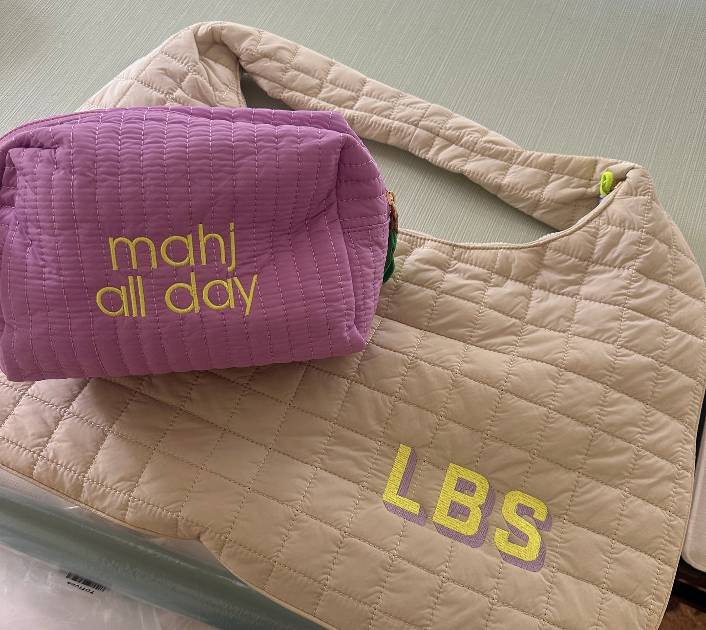 Mahj Tote/Pouch Personalization