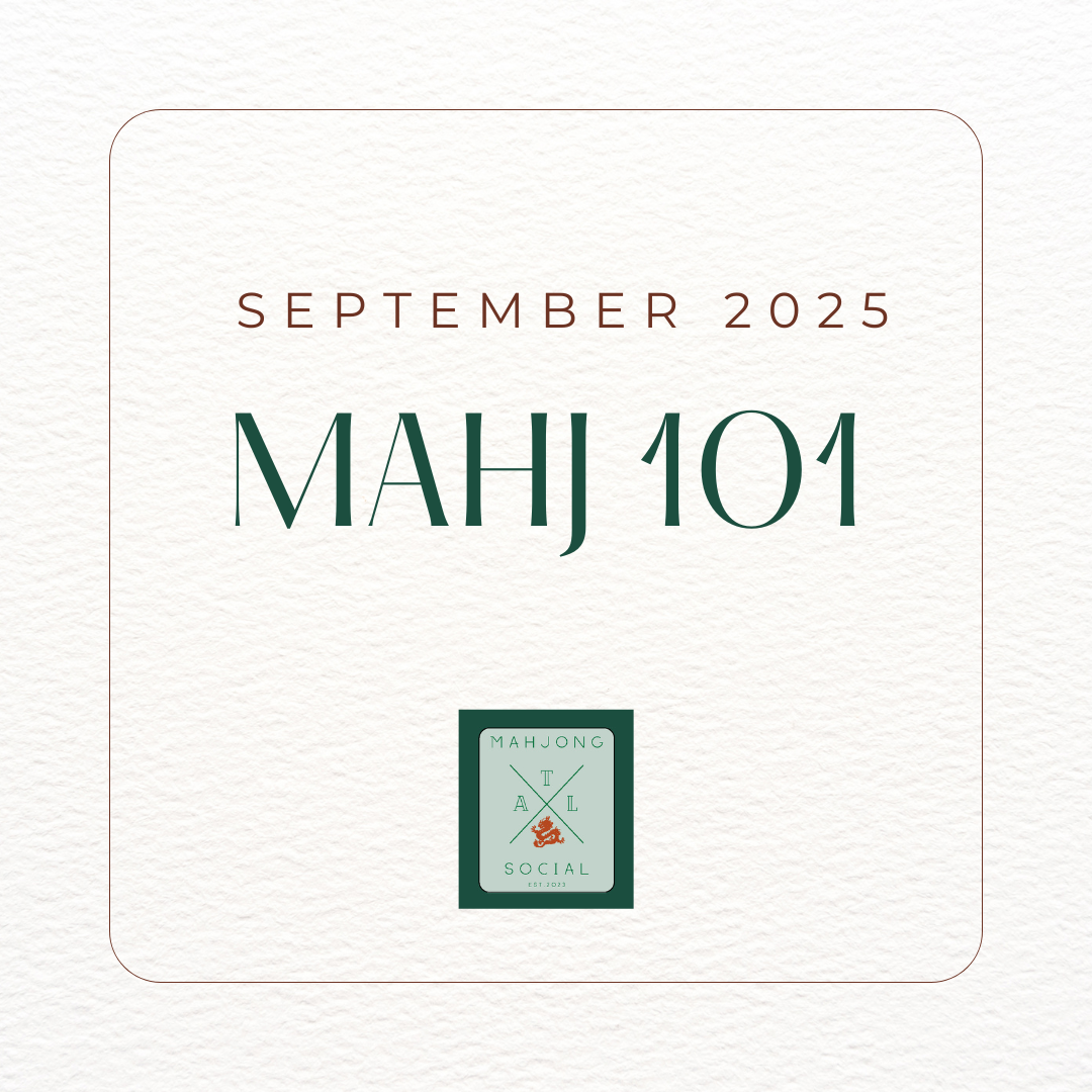 Mahj 101: SEPTEMBER 2025