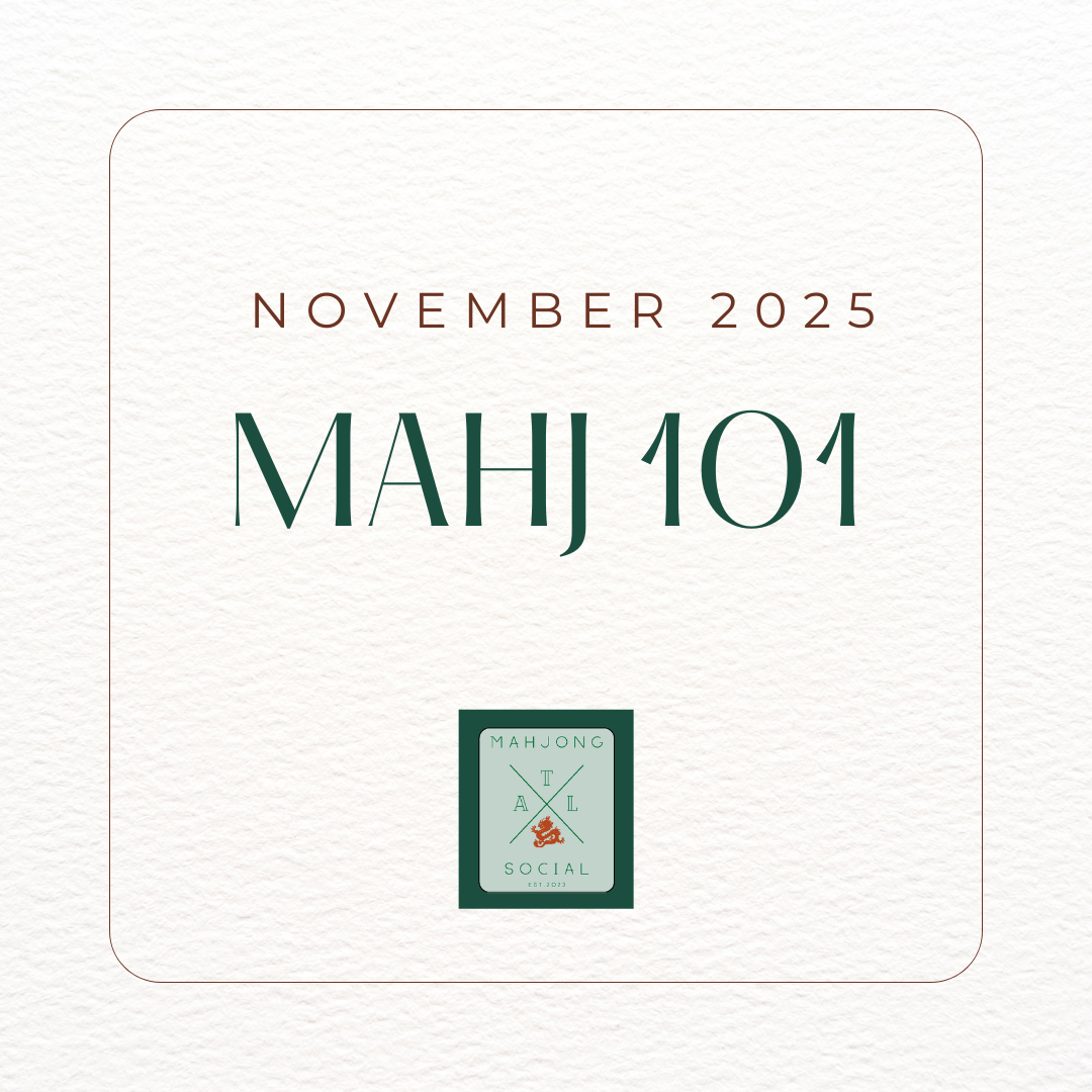 Mahj 101: NOVEMBER 2025