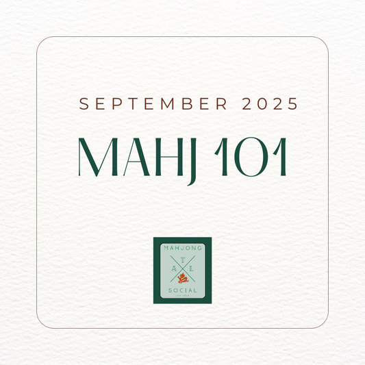 Mahj 101: SEPTEMBER 2025